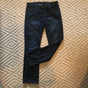 Hudson Dark Wash Mid Rise Jeans Size 30